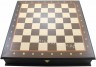 Доска-ларец цельная деревянная венге шахматная (48x48 см)
